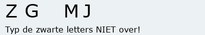 Bevestigingscode