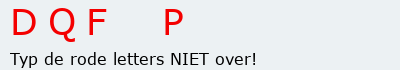 Bevestigingscode