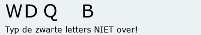 Bevestigingscode