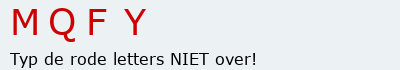 Bevestigingscode