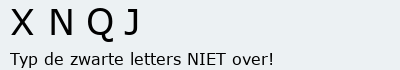 Bevestigingscode