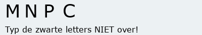 Bevestigingscode