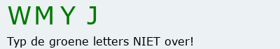 Bevestigingscode