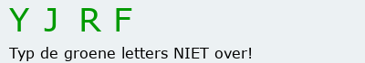 Bevestigingscode