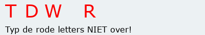 Bevestigingscode