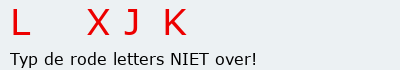 Bevestigingscode