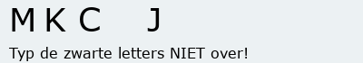 Bevestigingscode