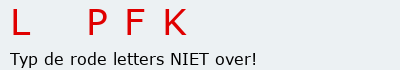 Bevestigingscode