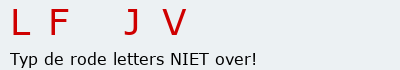 Bevestigingscode