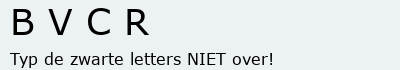 Bevestigingscode