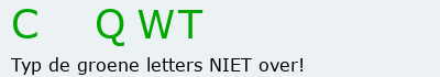 Bevestigingscode