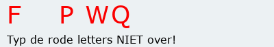 Bevestigingscode