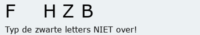 Bevestigingscode