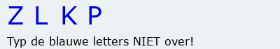 Bevestigingscode