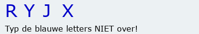 Bevestigingscode