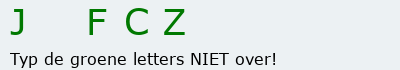 Bevestigingscode