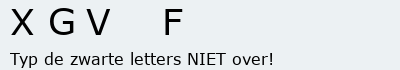 Bevestigingscode