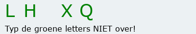 Bevestigingscode