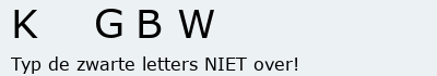 Bevestigingscode