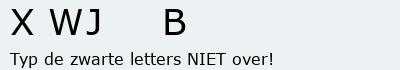 Bevestigingscode