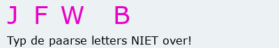 Bevestigingscode