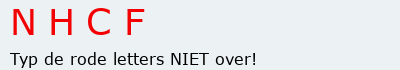 Bevestigingscode
