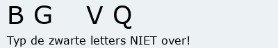 Bevestigingscode