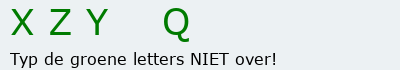 Bevestigingscode