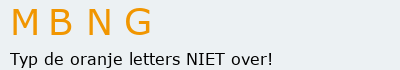 Bevestigingscode