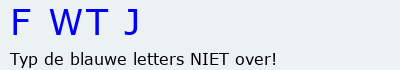 Bevestigingscode