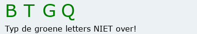 Bevestigingscode