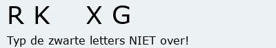 Bevestigingscode
