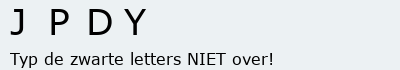 Bevestigingscode