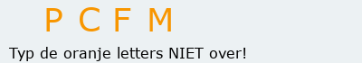 Bevestigingscode