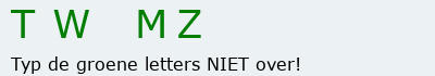 Bevestigingscode