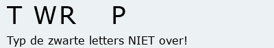 Bevestigingscode