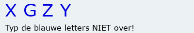 Bevestigingscode