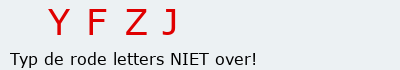 Bevestigingscode