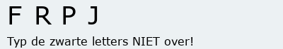Bevestigingscode