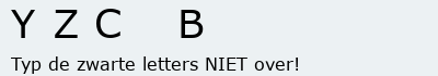 Bevestigingscode