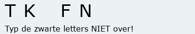 Bevestigingscode