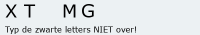 Bevestigingscode