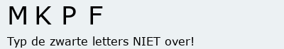 Bevestigingscode