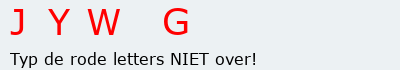 Bevestigingscode