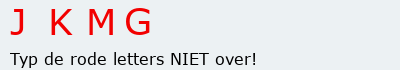 Bevestigingscode
