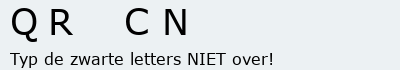 Bevestigingscode