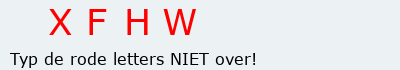 Bevestigingscode