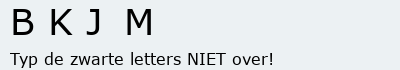 Bevestigingscode