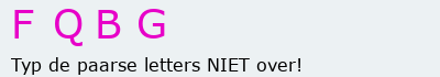 Bevestigingscode