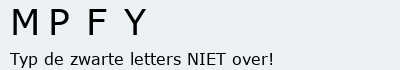 Bevestigingscode
